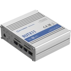 "Teltonika RUTX11 DIN Mountable Router - Reliable Connectivity & High Performance | 4779027312378"